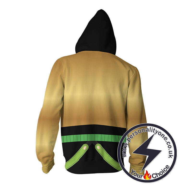 JoJo's Bizarre Adventure Stardust Crusaders Dio Brando Hoodie Cosplay Jacket Zip Up