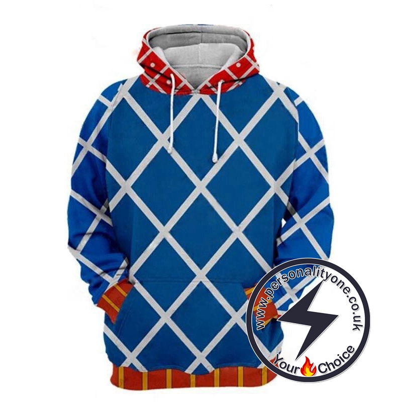 Jojo's Bizzare Adventure Golden Wind Guido Mista Cosplay Hoodie