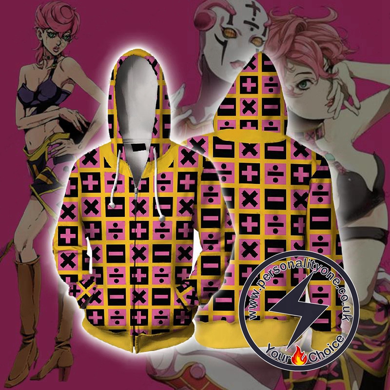 Jojo's Bizzare Adventure Golden Wind Trish Una Cosplay Hoodie Jacket