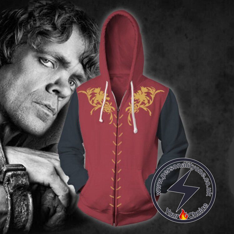 Game of Thrones Men Women Cosplay Zip Up Hoodie Jacket