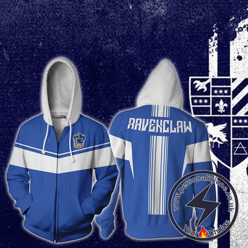 ravenclaw zip hoodie