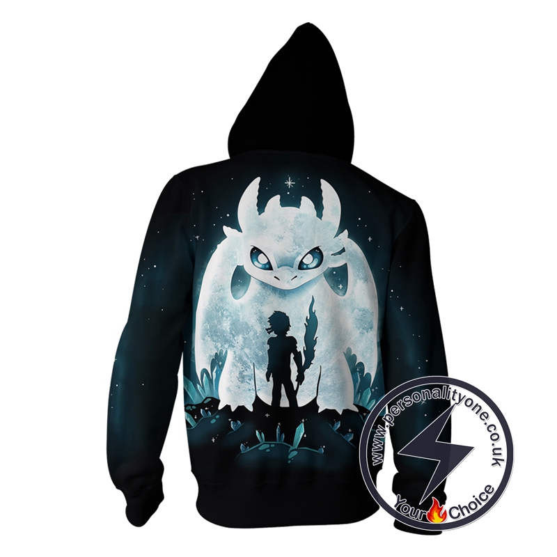 How To Train Dragon Zip Up Hoodie