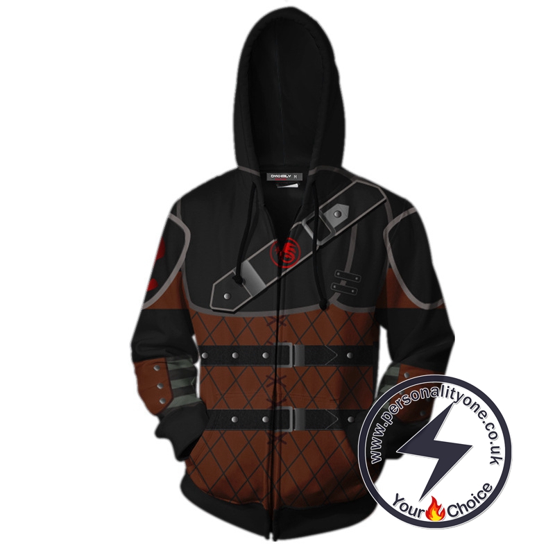 How To Train Your Dragon Hiccup Cosplay Zip Up Hoodie Jacket