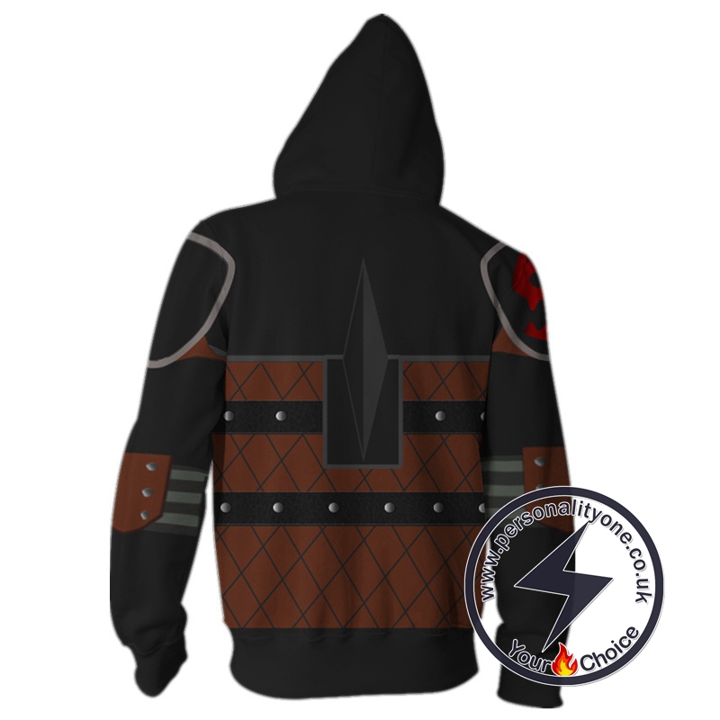 How To Train Your Dragon Hiccup Cosplay Zip Up Hoodie Jacket