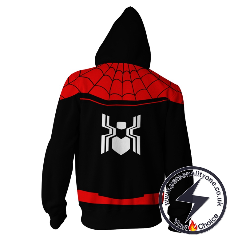 Spider-Man: Far From Home Cosplay Zip Up Hoodie Jacket