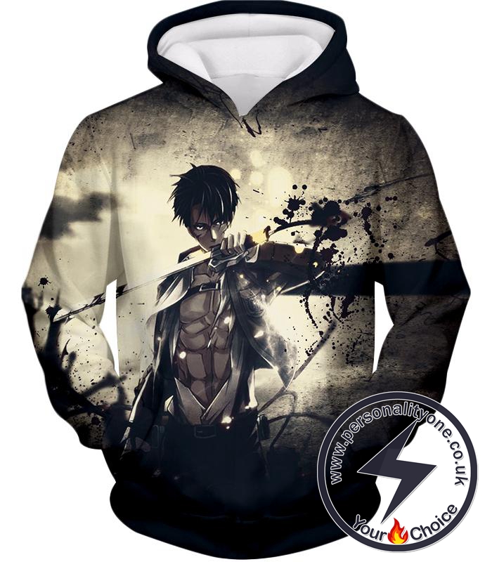 Attack on Titan The Survey Corps Wings of Freedom Blue Hoodie