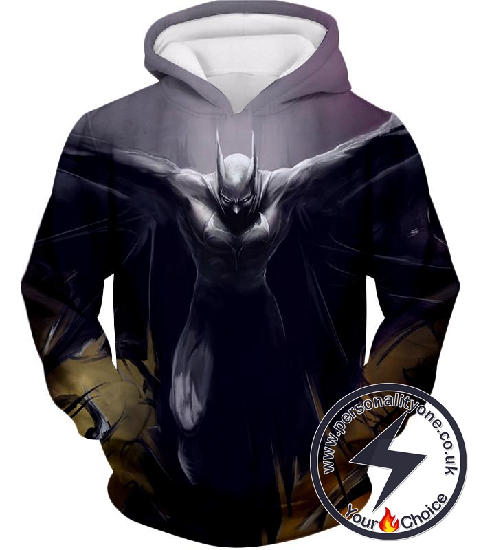 Batman the Dark Knight Action Super Cool Graphic Hoodie