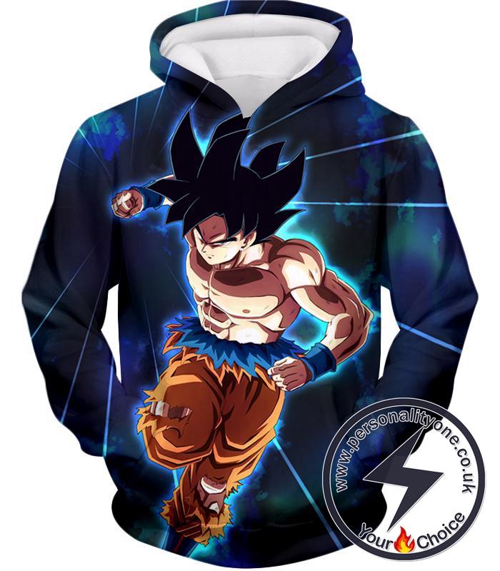 Dragon Ball Super Super Action Ultimate Warrior Goku Ultra Instinct Cool Anime Hoodie