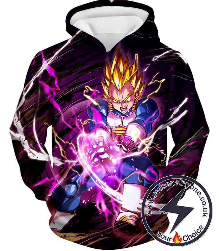 Dragon Ball Super Super Saiyan Warrior Prince Vegeta Ultimate Action Hoodie