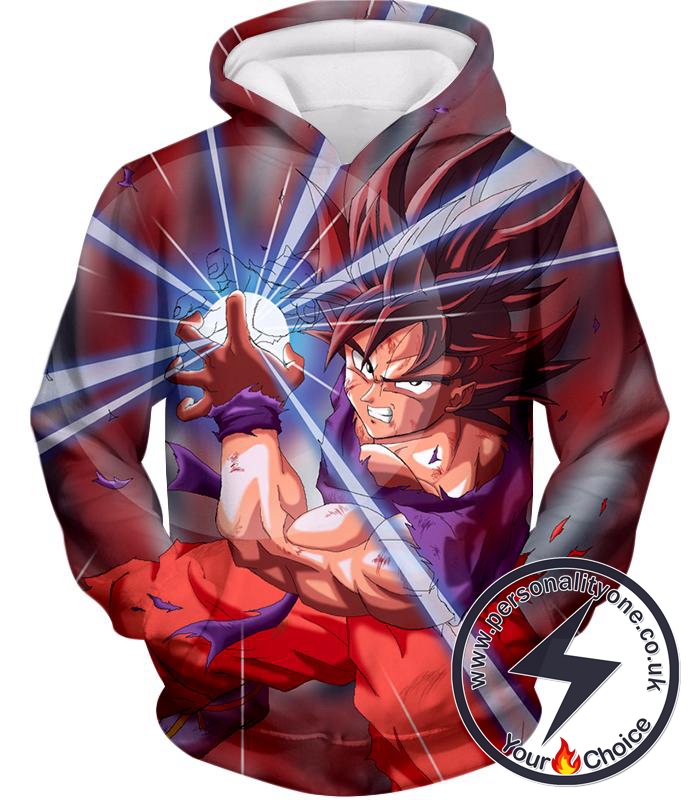 Dragon Ball Super Ultimate Super Saiyan God Goku Action Anime Cool Hoodie