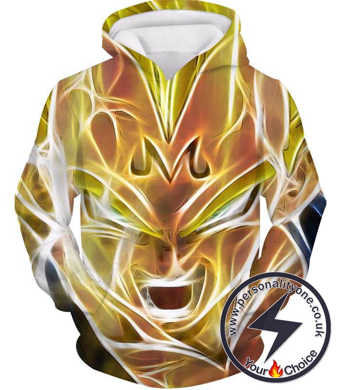 Dragon Ball Z Hoodie - Majin Vegeta Super Saiyan