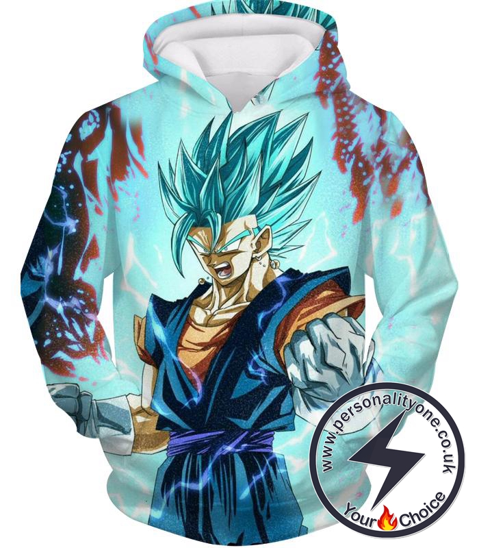 Dragon Ball Z Hoodie - Super Saiyan Blue Vegito Power