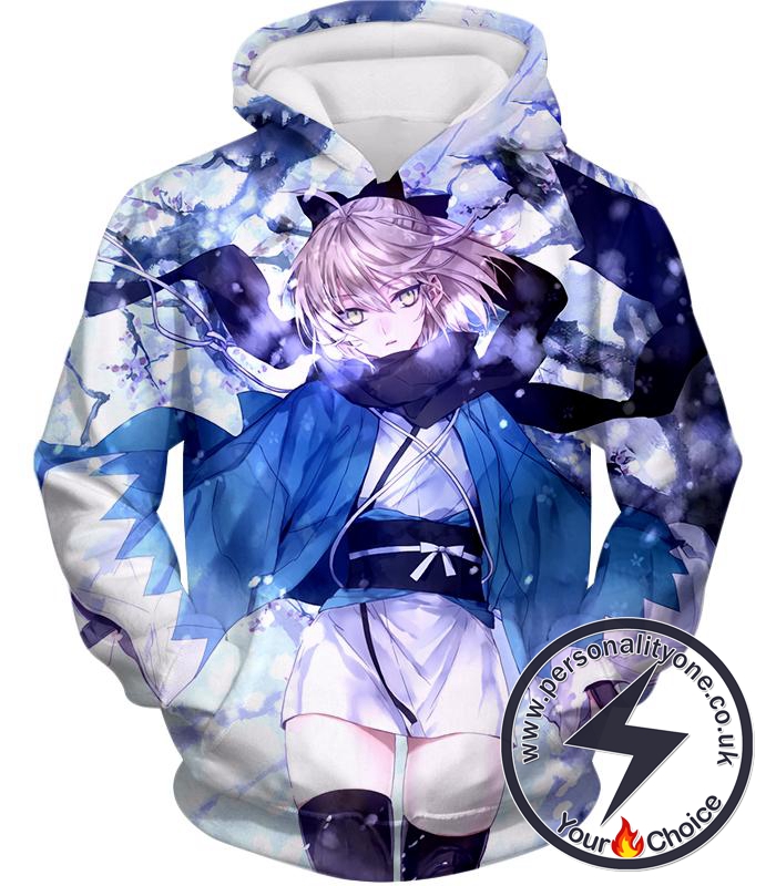 Fate Stay Night Beautidful Blonde Fighter Sakura Saber Hot Hoodie