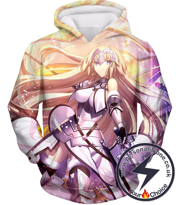 Fate Stay Night Legendary Jeanne dArc Bold Action Hoodie