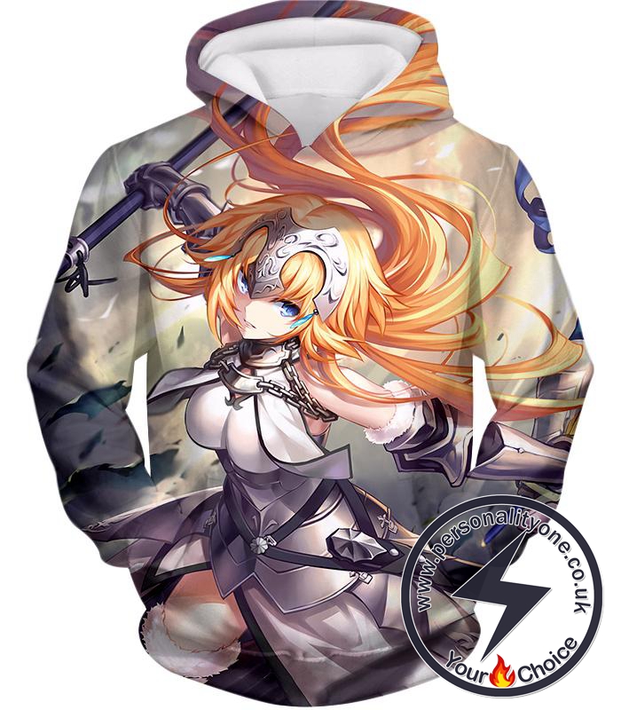 Fate Stay Night Powerful Ruler Class Fighter Jeanne dArc Hoodie