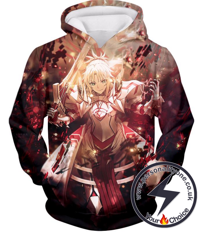 Fate Stay Night Powerful Servant Saber Class Arturia Pendragon Hoodie