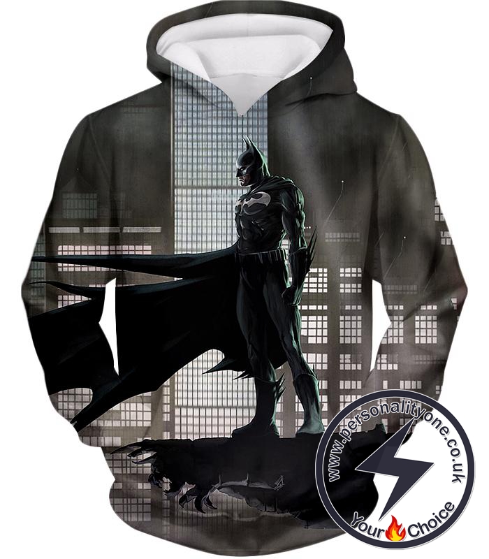 Gotham Citys Dark Knight Superhero Batman Cool Graphic Hoodie