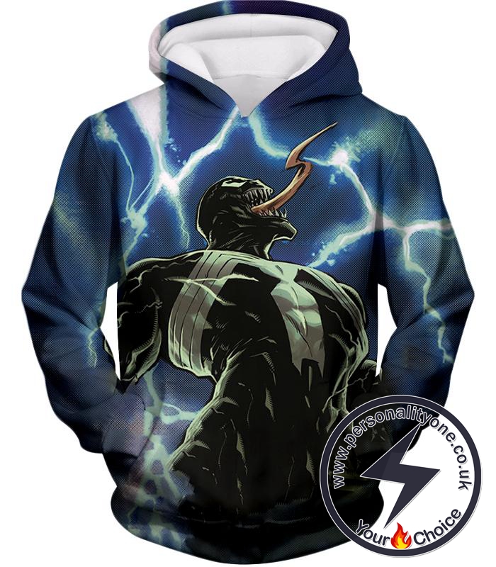 Marvels Animated Venom Dark Hoodie