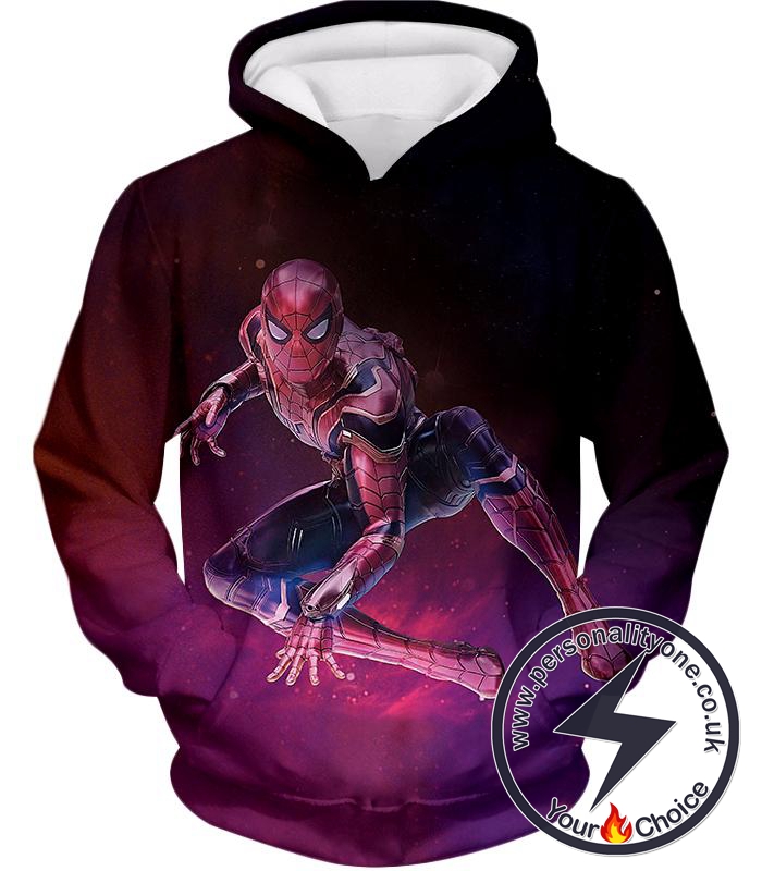 Marvels Latest Homecoming Spider Suit Spiderman Action Hoodie