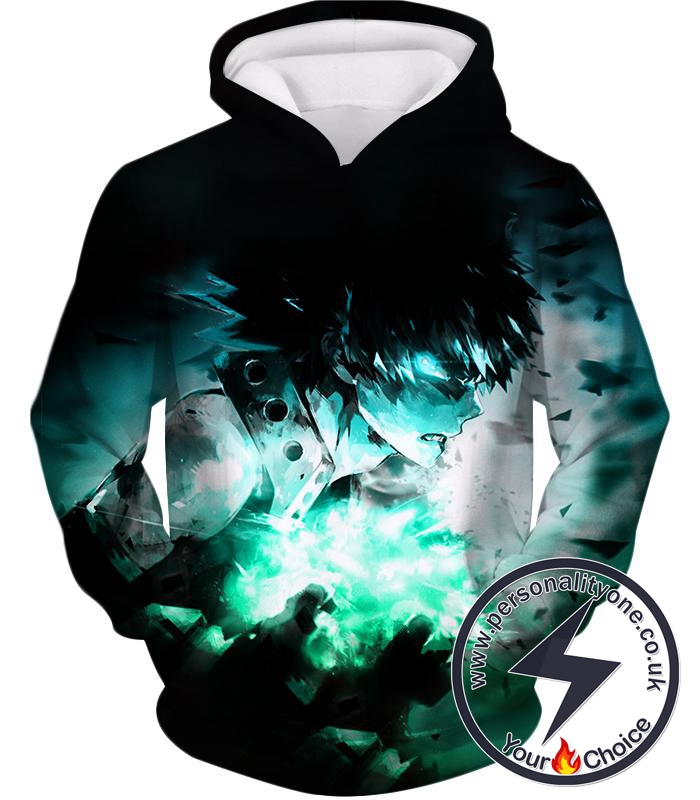 My Hero Academia Furious Katsuki Bakugo Action Black Hoodie