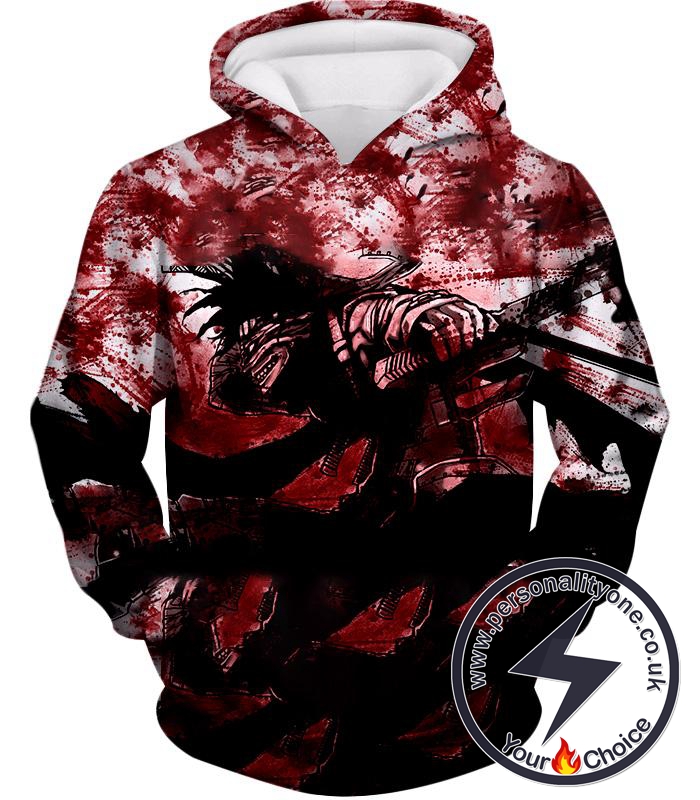 My Hero Academia Hero Killer Stain Action Hoodie