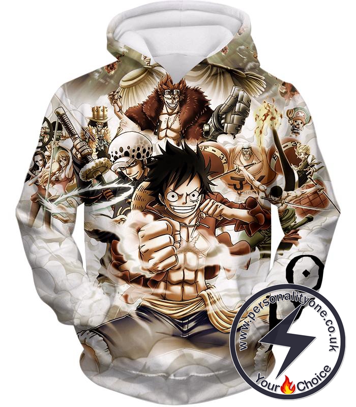 One Piece Worst Generation Highest Bounty Pirates All in One Cool Hoodie