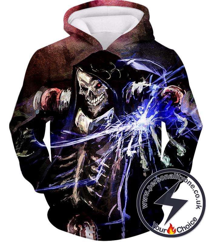 Overlord Ultimate Guild Master Ainz Ooal Gown Cool Action Promo Hoodie