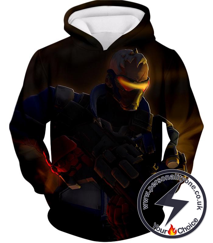 Overwatch Deadly Mercenary Former Agent Soldier:76 Hoodie