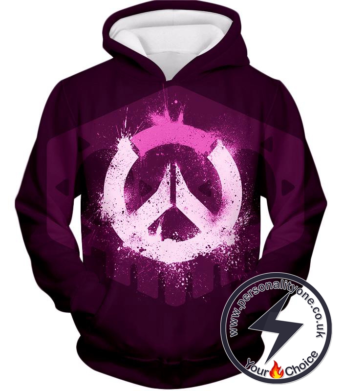 pink promo hoodie