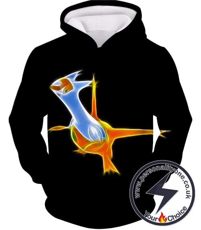 Pokemon Awesome Dragon Psychic Type Legendary Pokemon Latias Hoodie