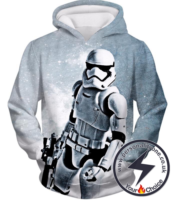 Star Wars Star Wars Stormtrooper Cool White Action Hoodie