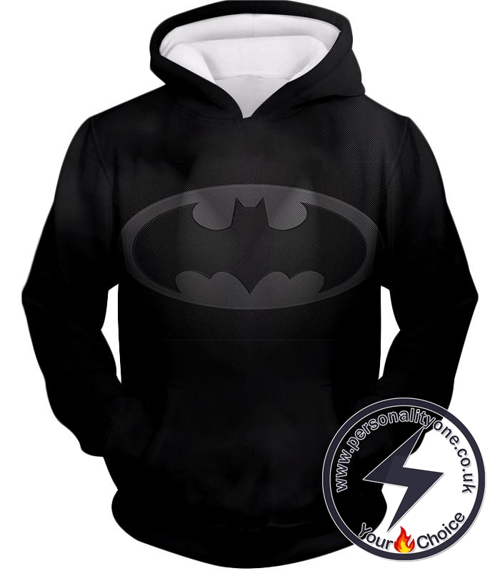 Super Cool Batman Logo Promo Black Hoodie