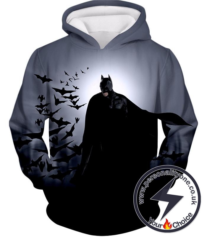 Super Cool Gotham Vigilante Batman Graphic Action Hoodie