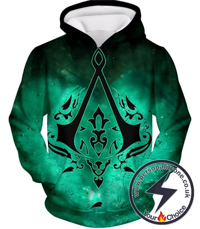 Super Cool Logo Assassin's Creed Ultimate Graphic Promo Hoodie