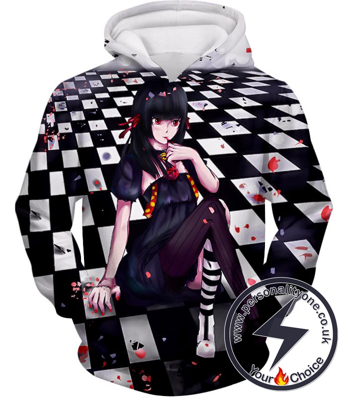 Tokyo Ghoul Cute Juuzou Suzuya Dressed Female Amazing Anime Promo Hoodie