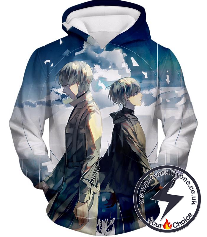 Tokyo Ghoul Legendary Arima Kishou X One Eyed Ghoul Ken Kaneki Cool Anime Hoodie