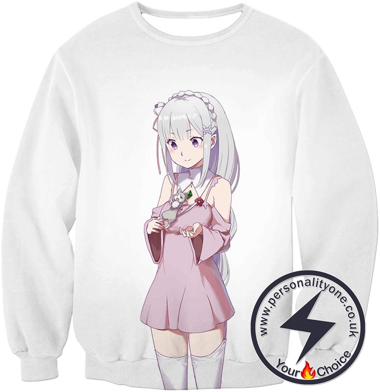 re zero emilia hoodie