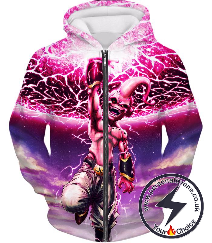 dragon ball zip up hoodie