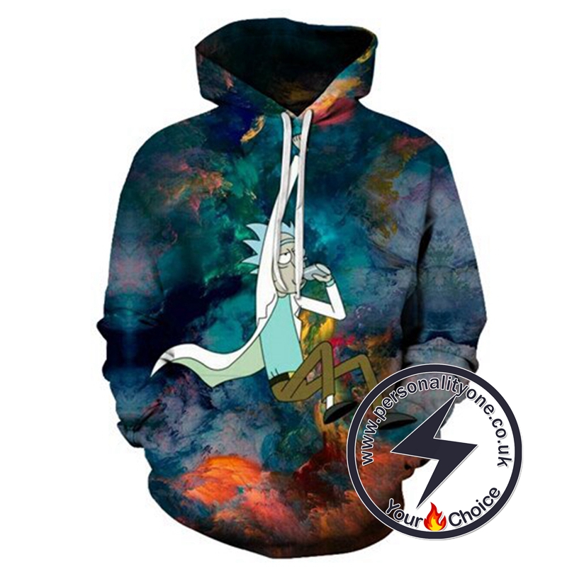 2020 Rick And Morty 3D Awesome Winter Hoodies