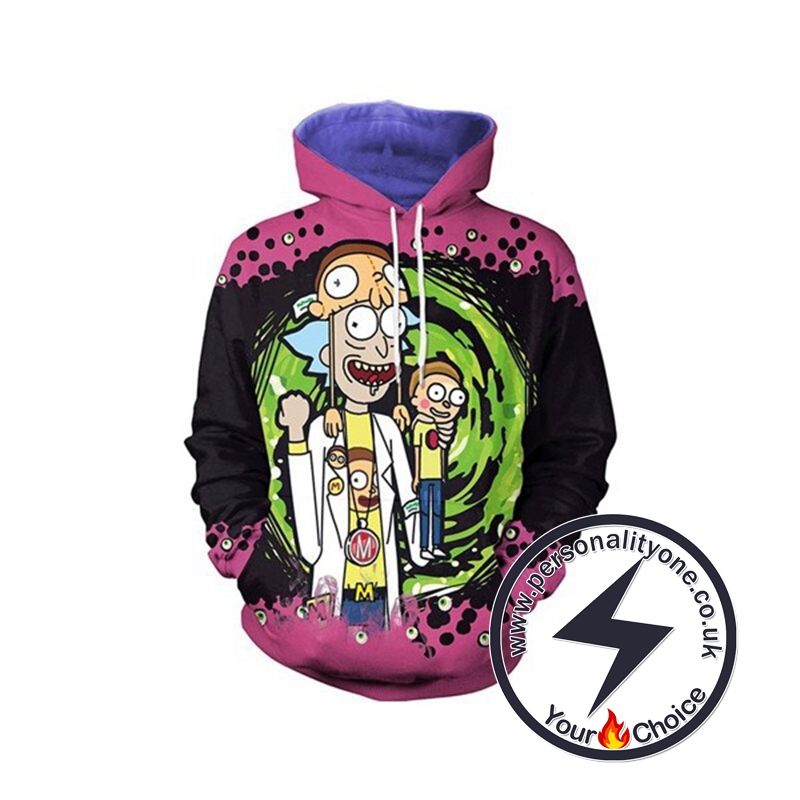 Best Choice Rick And Morty Unique 3D Hoodies