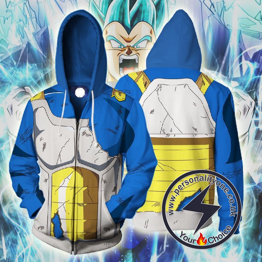 vegeta and goku jacket