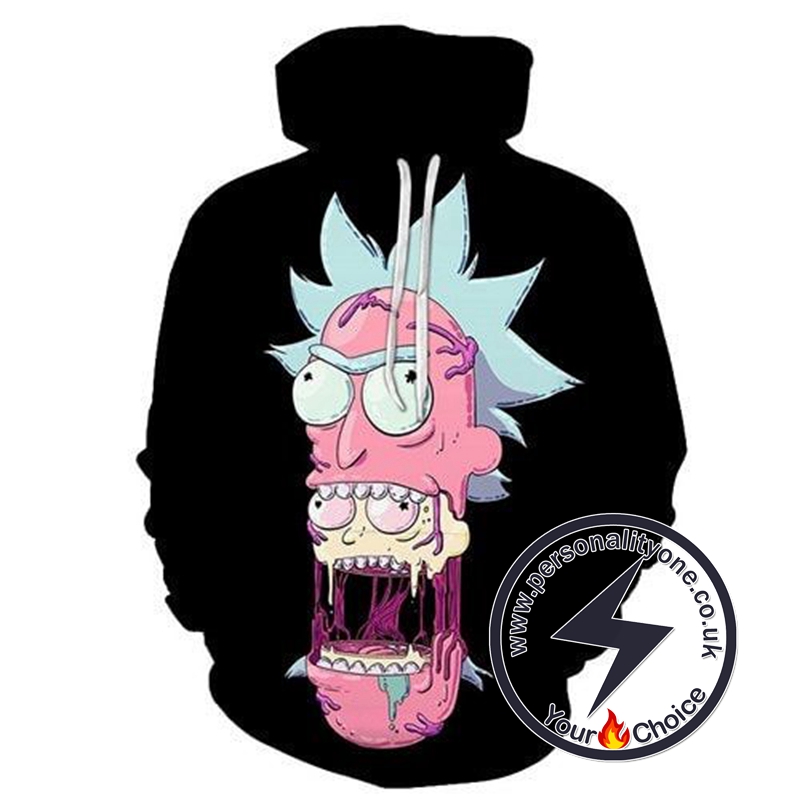 Funny Rick Sanchez 3D Hoodie