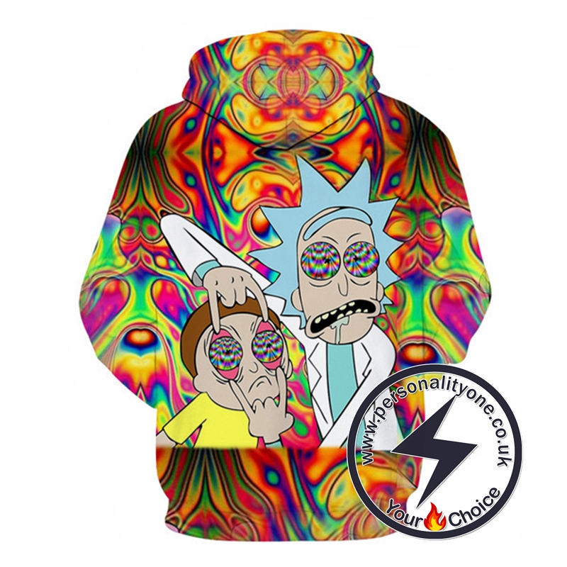 Hypnosis Rick And Morty Hoodie