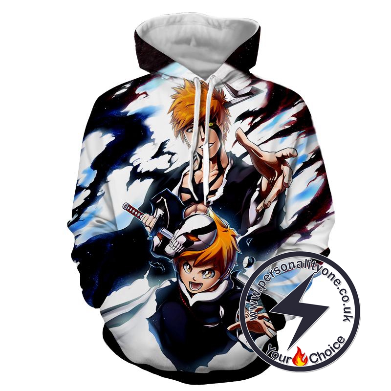 bleach hoodie anime