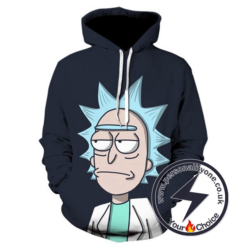 New Rick Sanchez 3D Unisex Hoodie