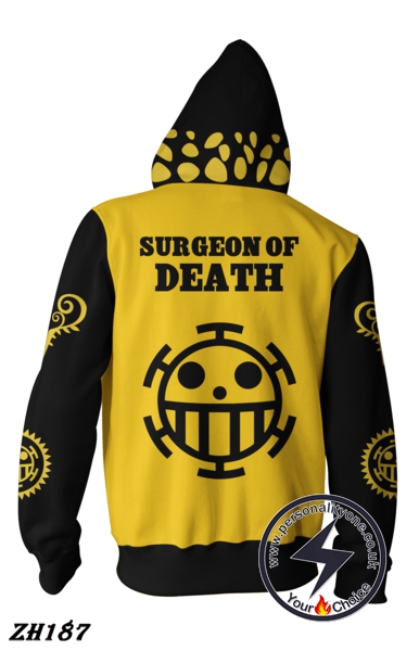 law one piece hoodie