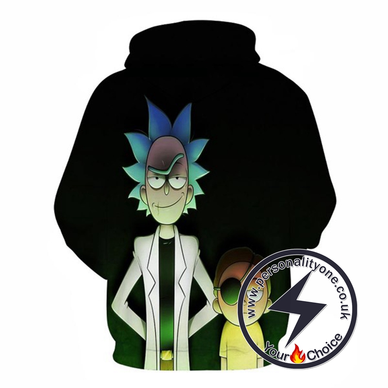 Rick & Morty Super Cool 3D Hoodie