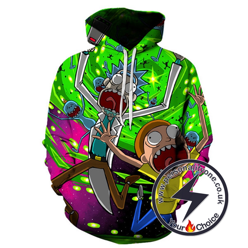 Rick Sanchez & Morty Smith Winter Hoodie