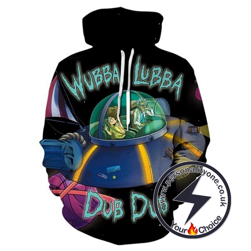 Rick and Morty New 3D Hoodie