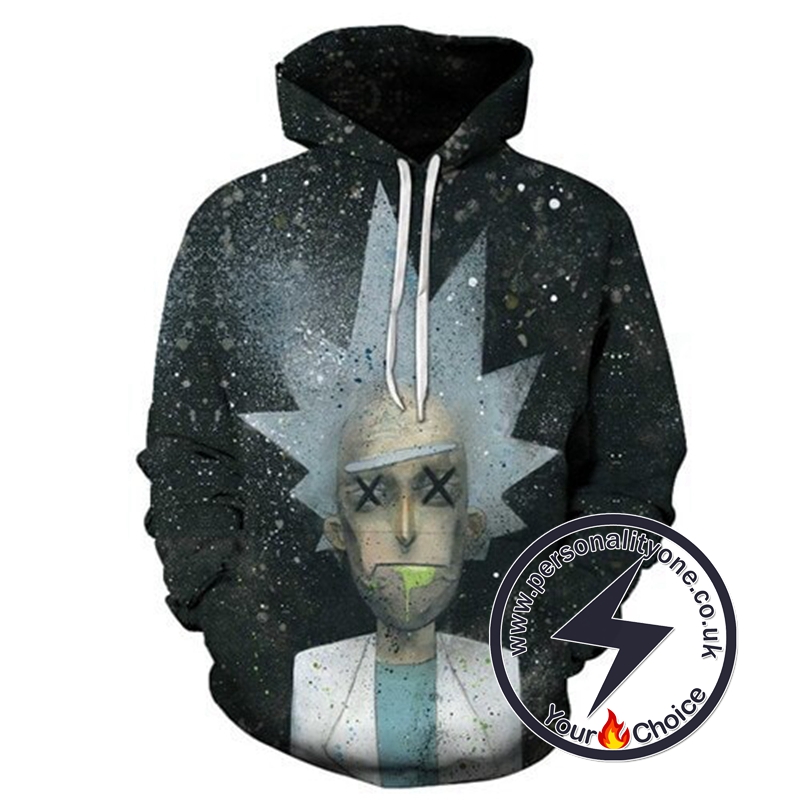 SWAG Rick Sanchez 3D Printed Hoodies